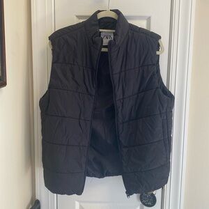Zara black vest